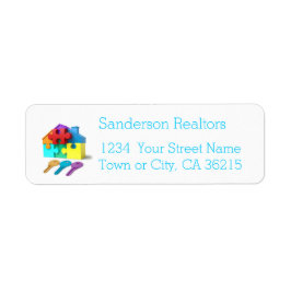 Etiqueta Inmobiliaria, House and Keys, Realtor, agente inmo