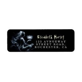 Etiqueta Instructor de Yoga Lotus Meditation Pose GIGHT Mis