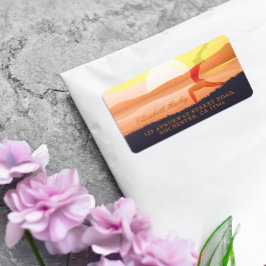 Etiqueta Instructor de Yoga Saludo Sun Crescent Moon Pose