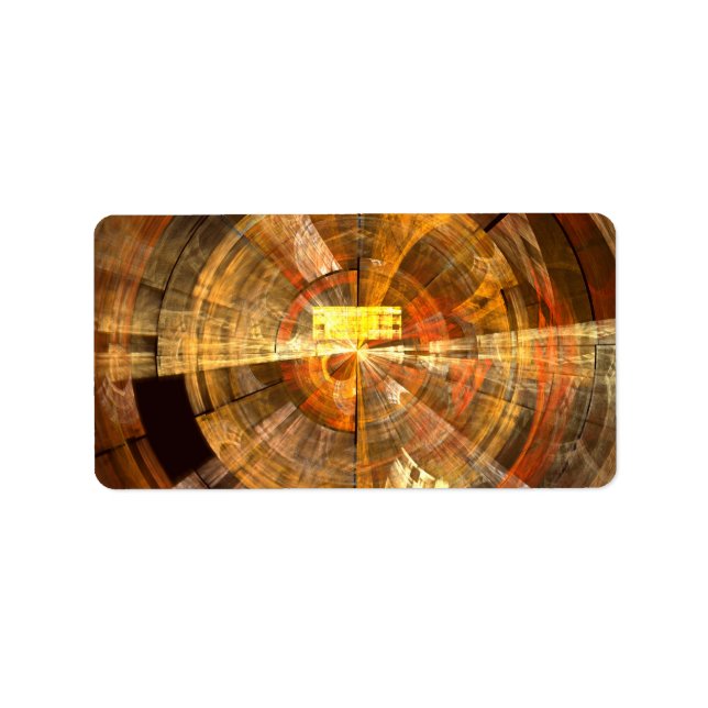 Etiqueta Integridad Resumen de arte (Frente)