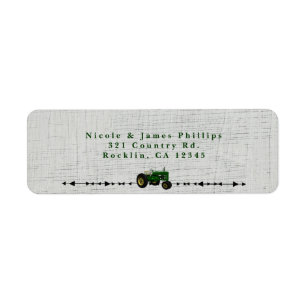 Etiqueta Invitación a la fiesta de cumpleaños de Farm Barny