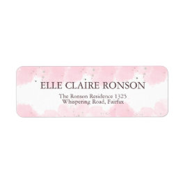 Etiqueta invitación a la fiesta de graduación de elegancia 