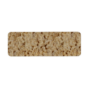Etiqueta Invitación curruscante del arroz