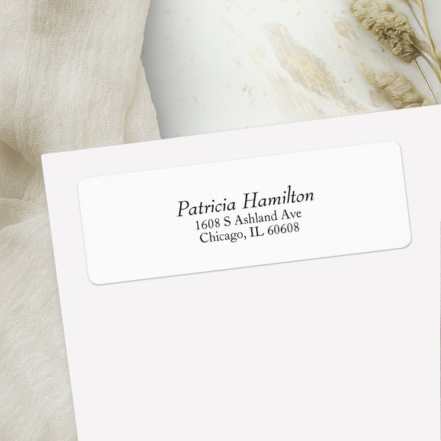 Etiqueta Invitación de boda simple y chic (Subido por el creador)