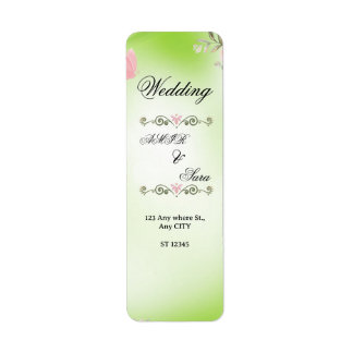 ETIQUETA INVITACIÓN DE BODAS