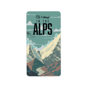 Etiqueta Ir de senderismo en los Alpes