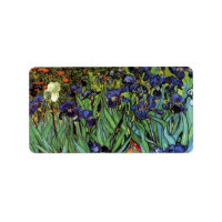 Irises de Vincent van Gogh, Arte de Jardín Vintage