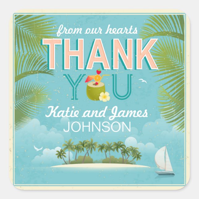 Etiqueta Island Resort Destination Gracias (Anverso)