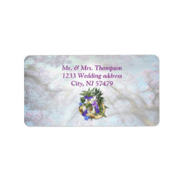 Etiqueta Jacaranda Blooms & Lily Bouquet