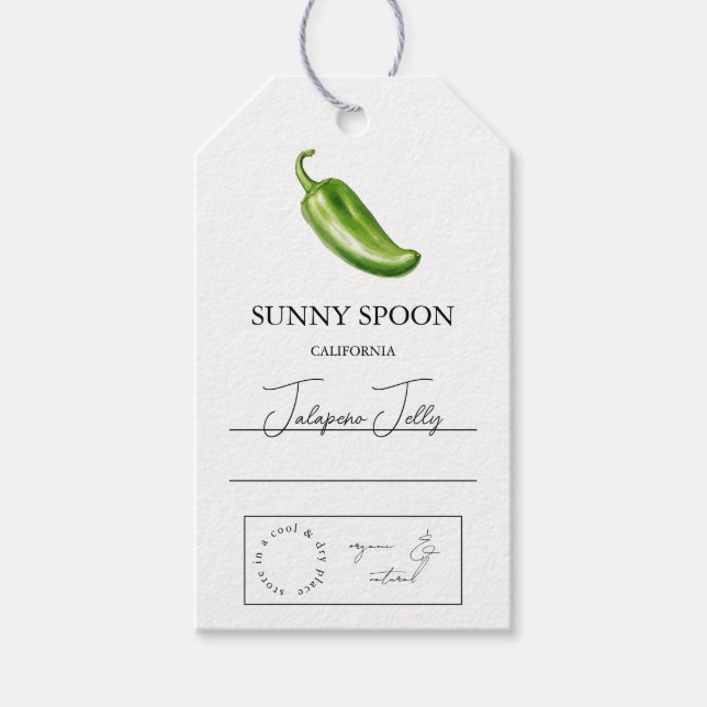 Etiqueta Jalapeno Hang (Anverso)