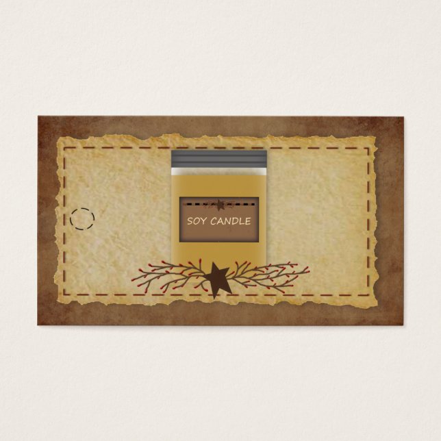 Etiqueta Jar Candle Hang (Frente)