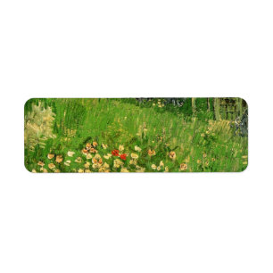 Etiqueta Jardín de Daubigny por Vincent van Gogh, Le Jardin