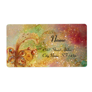 Etiqueta JARDÍN DE LAS SOMBRAS PERDIDAS , verde marrón amar