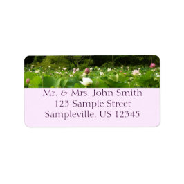 Etiqueta Jardín de verano de Lotus Flowers