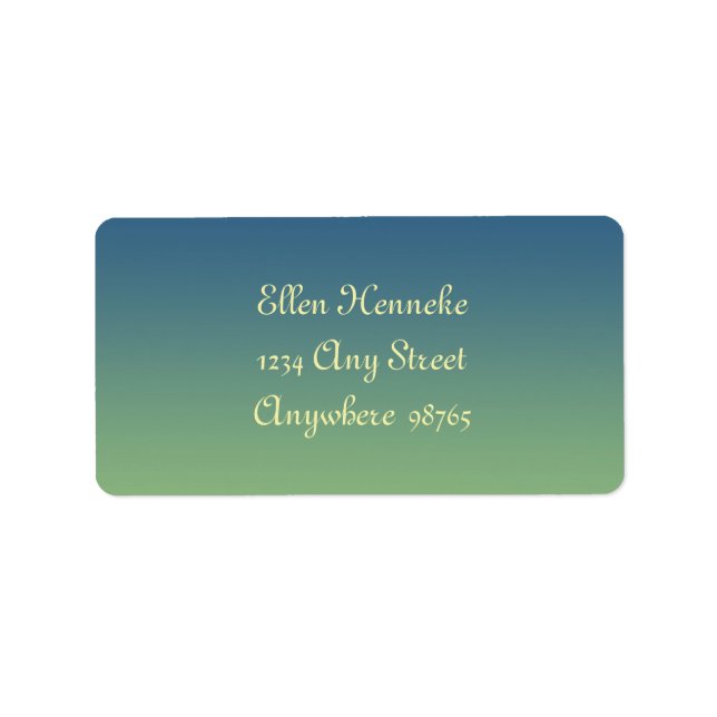 Etiqueta Jardín del Octopus (Frente)