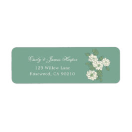 Etiqueta Jardín Verde Salvia Chinoisería Dirección de Devol