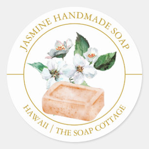 Etiqueta Jasmine Soap
