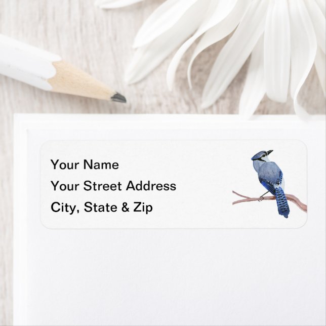 Etiqueta Jay azul (In situ)