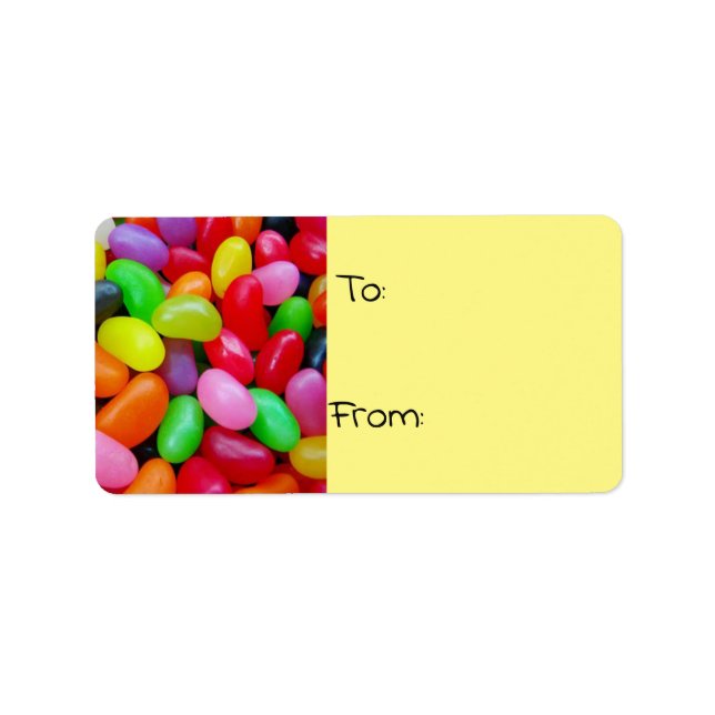 Etiqueta jelly beans (Frente)