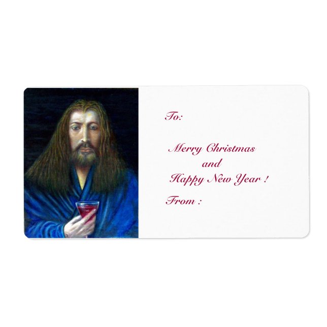 ETIQUETA JESÚS CHRIST, EL DESAFÍO (Frente)