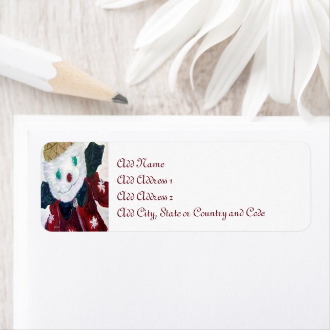 Etiqueta Jingle Bear (In situ)