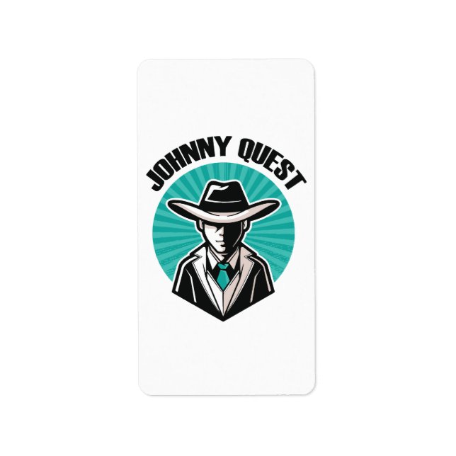 Etiqueta Johnny Quest (Frente)