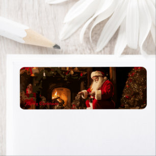 Etiqueta Jolly Old Saint Nick