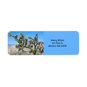 Etiqueta Joshua Tree en California