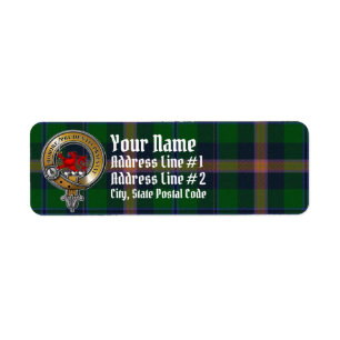 Etiqueta Jóvenes Tartán y Badge