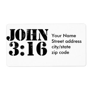 Etiqueta Juan 3:16