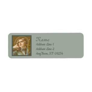 Etiqueta Juana de Arco (JM 28)
