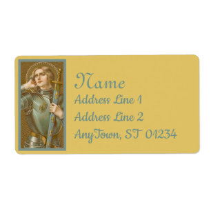 Etiqueta Juana de Arco (JM 28)