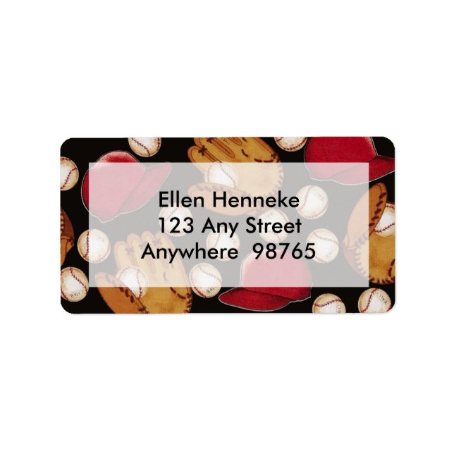 Etiqueta ¡Juega a Ball! (Frente)