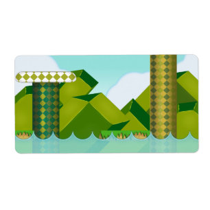 Etiqueta Juego retro de la plataforma