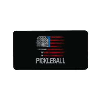 Etiqueta Jugador de Pickleball Amante del Paddleball Bander