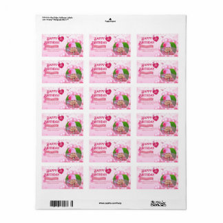 Etiqueta Jump and Play Birthday Invitation Photo Card 