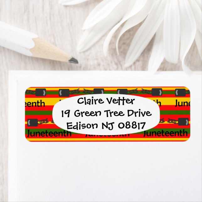 Etiqueta Junetdecio rayado (In situ)