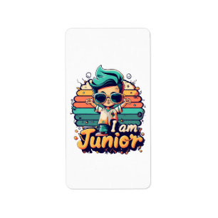 Etiqueta Junior