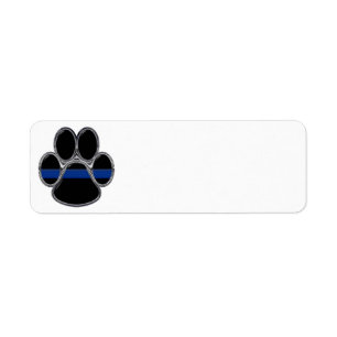 Etiqueta K-9 enrarecen Blue Line