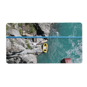 Etiqueta Kawarau Bridge Bungy POV, Queenstown, Nueva Zeland