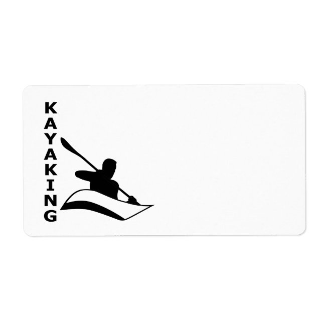 Etiqueta Kayak (Frente)