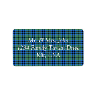 Etiqueta Keith Tartan