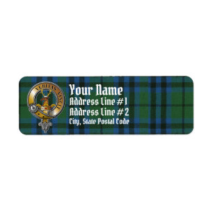 Etiqueta Keith Tartan & Badge