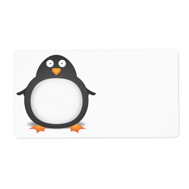 Etiqueta King Penguin (Frente)