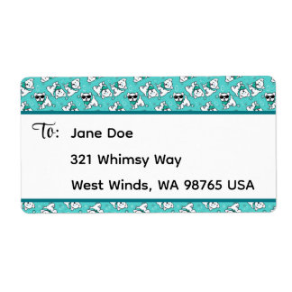 Etiqueta KiniArt Cutieface Westies