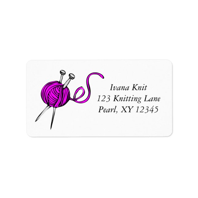 Etiqueta Knit Passion (Frente)