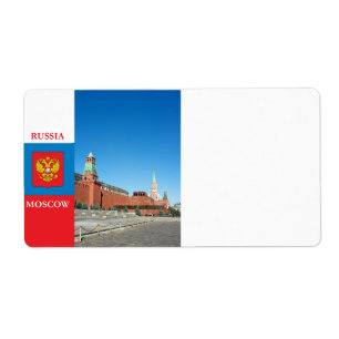 Etiqueta Kremlin de Moscú