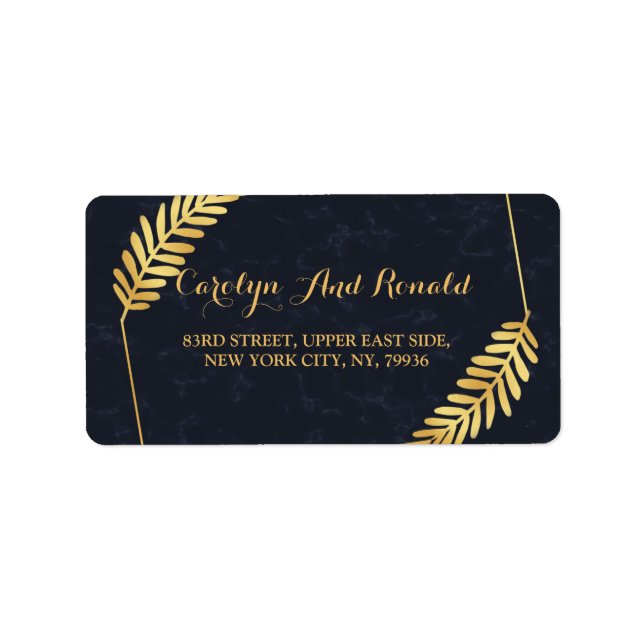 Etiqueta La armada del marco dorado retrocede (Frente)