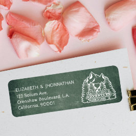 Etiqueta La aventura de la montaña comienza el tablero de c