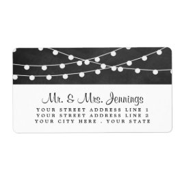 Etiqueta La Cadena Se Ilumina En La Colección Boda Chalkboa